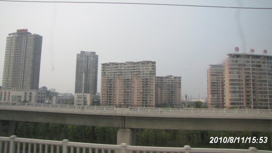 上海近くのアパート群
