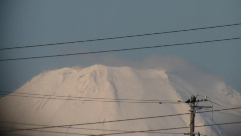 白根台から見た富士山